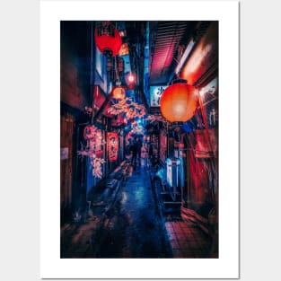 Tokyo Nights I Posters and Art